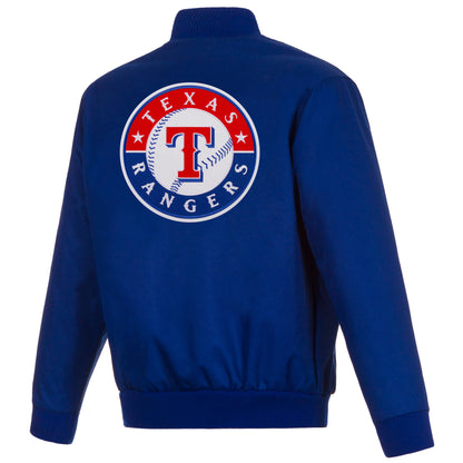 Texas Rangers Poly-Twill Jacket