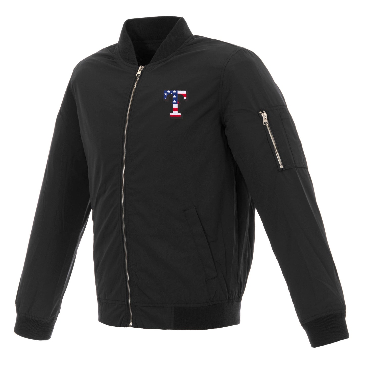 Texas Rangers Americana Nylon Bomber Jacket