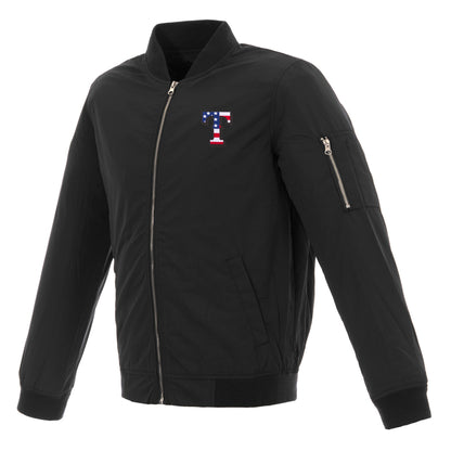 Texas Rangers Americana Nylon Bomber Jacket