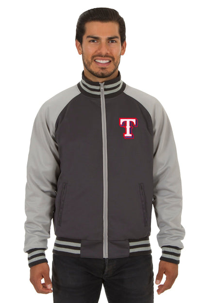 Texas Rangers Reversible Polyester Track Jacket