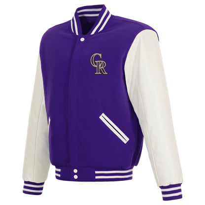Colorado Rockies Reversible Varsity Jacket