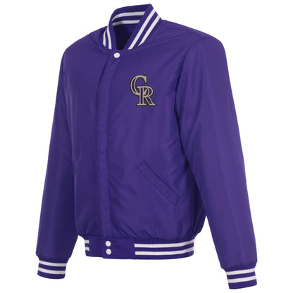 Colorado Rockies Reversible Varsity Jacket