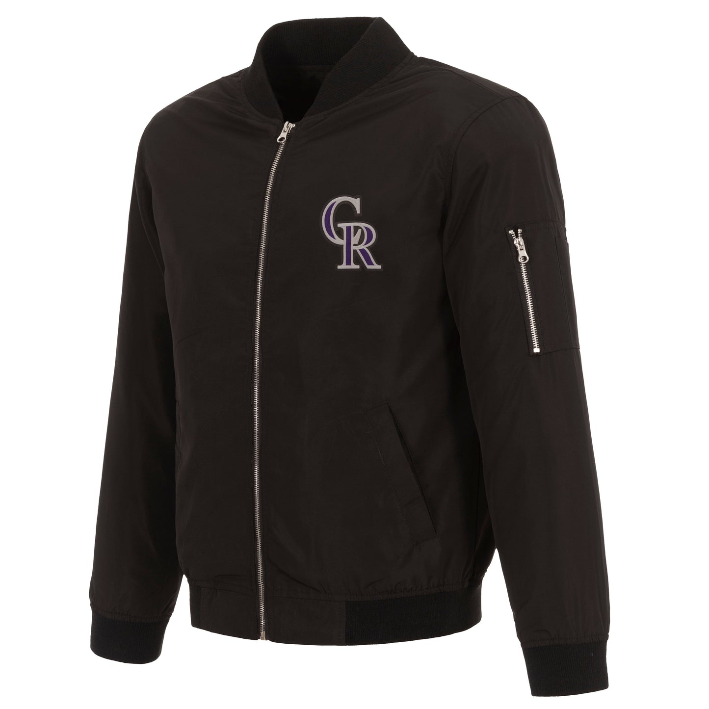 Colorado Rockies Nylon Bomber Jacket