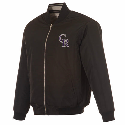 Colorado Rockies Reversible Flight Jacket