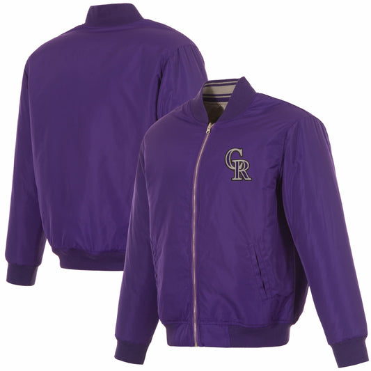 Colorado Rockies Reversible Flight Jacket