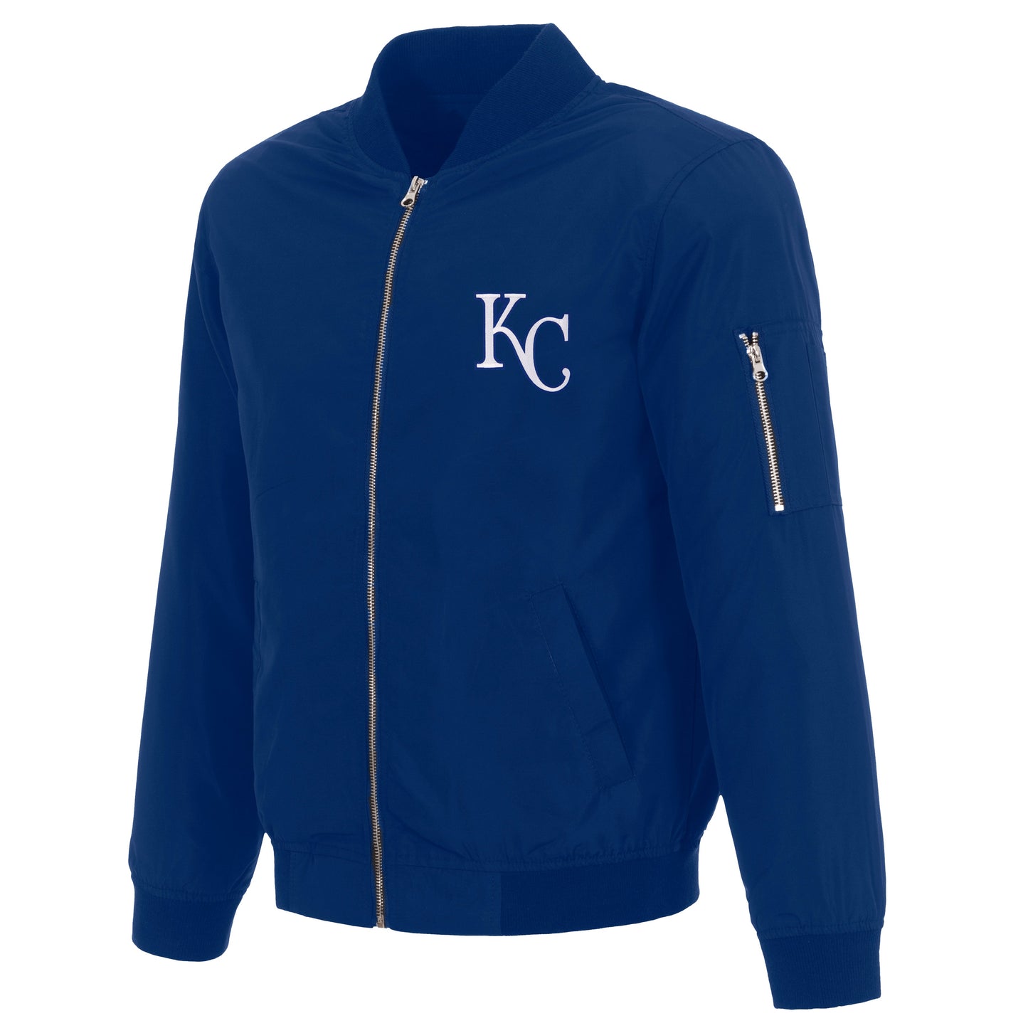 Kansas City Royals Nylon Bomber Jacket