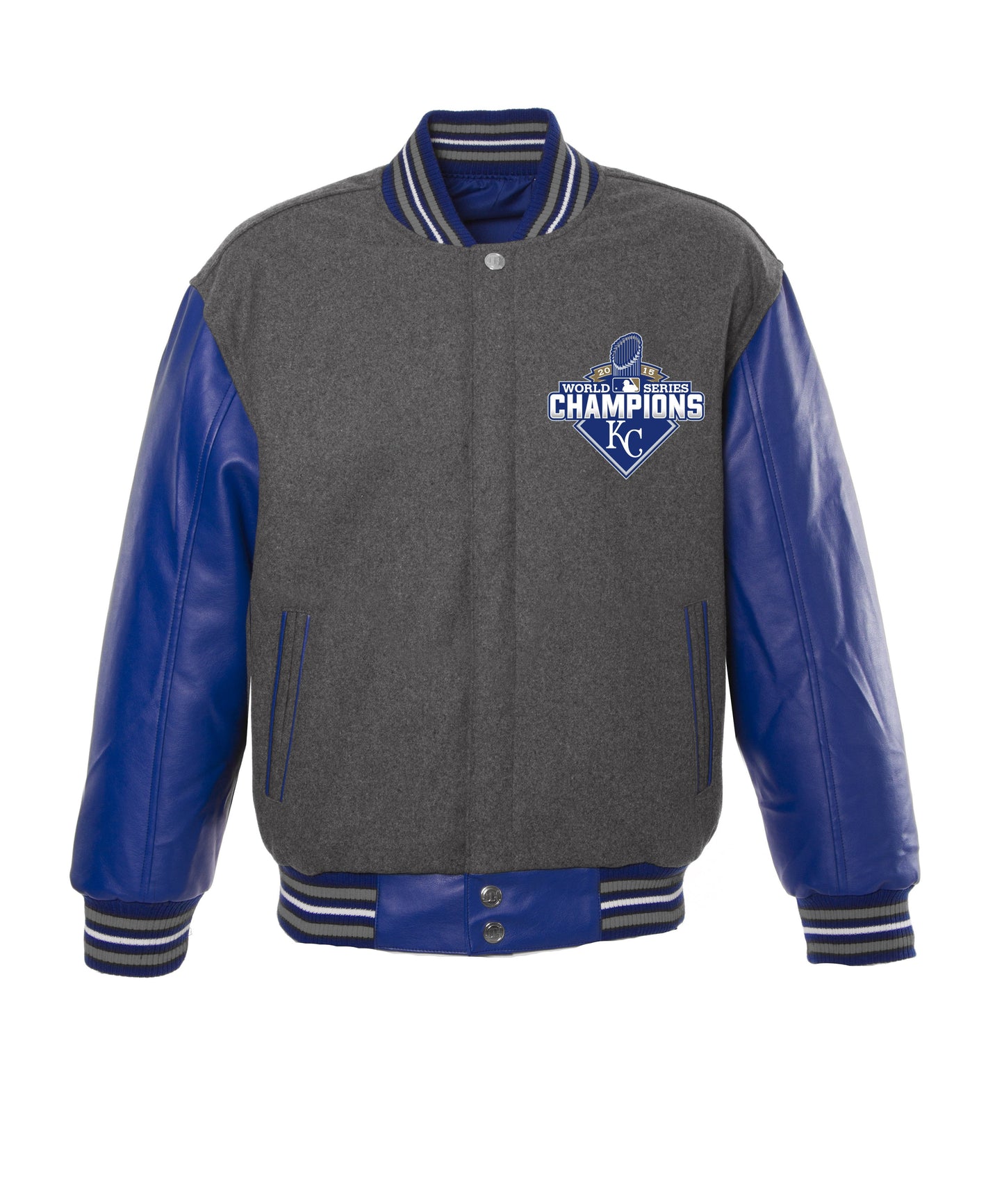 Kansas City Royals Kid's World Series Reversible Wool Jacket