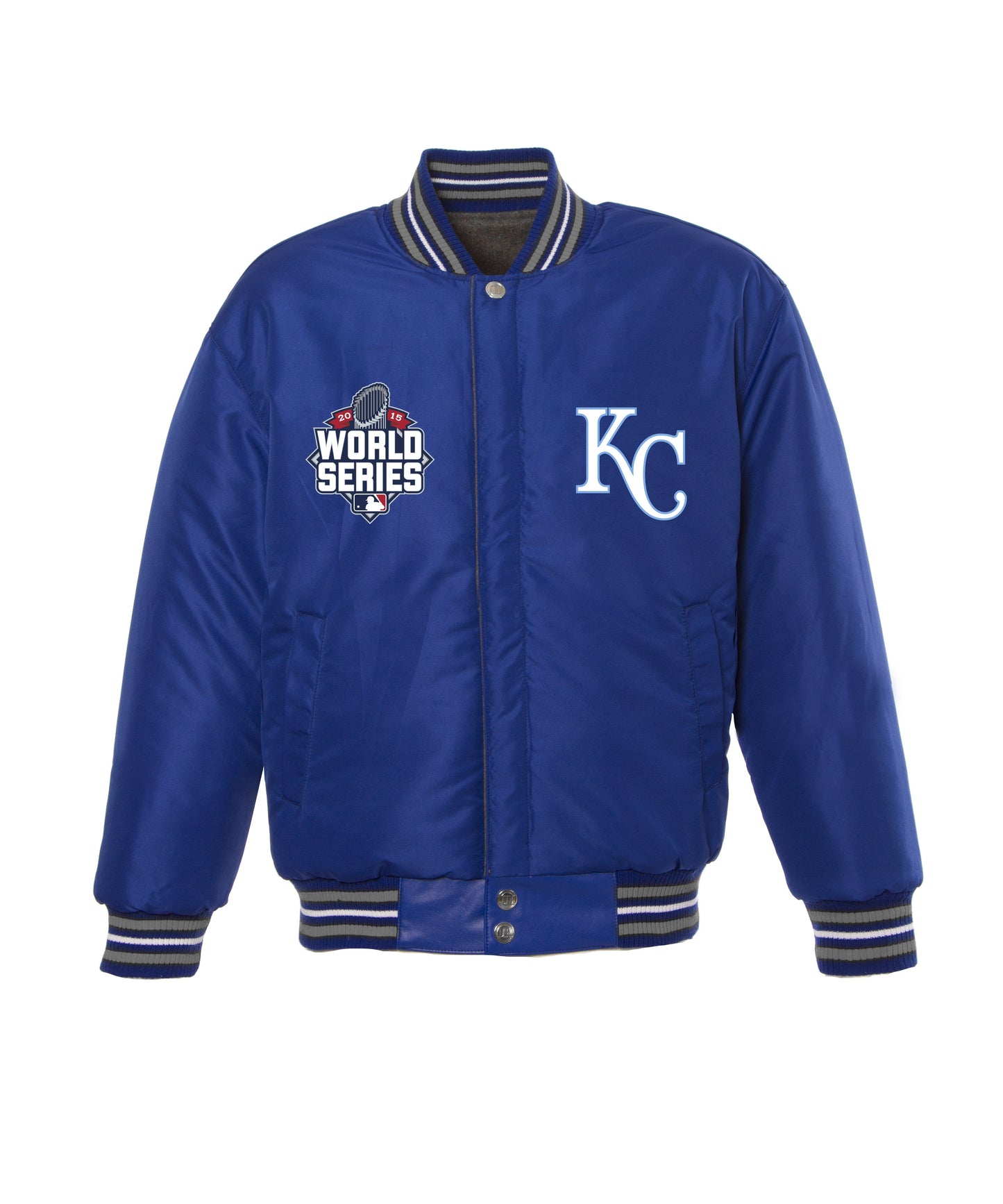 Kansas City Royals Kid's World Series Reversible Wool Jacket