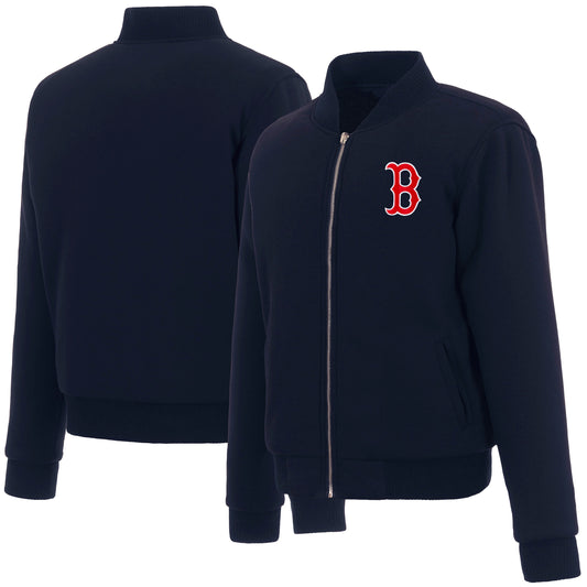 Boston Red Sox Ladies Reversible Fleece Jacket