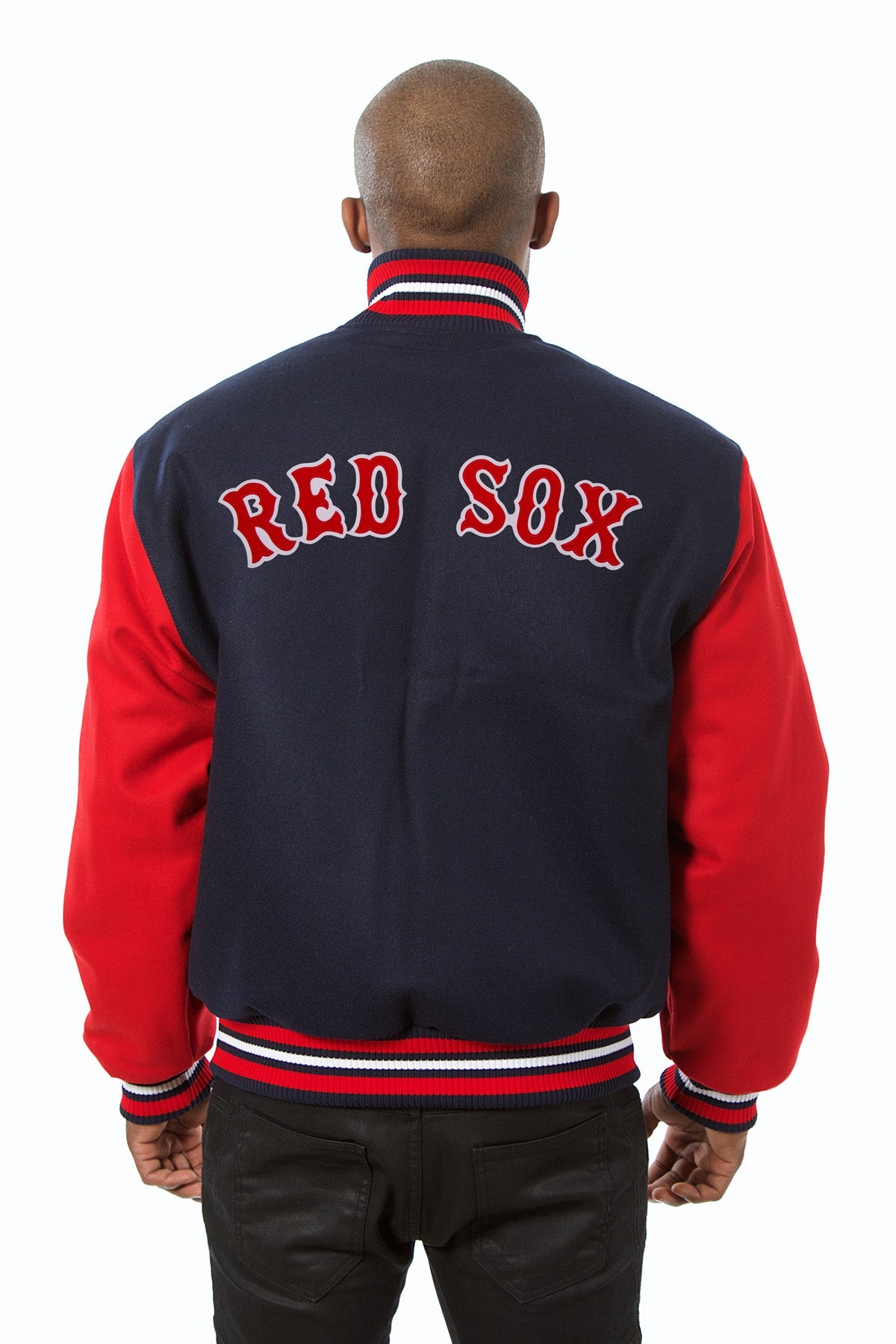 Boston Red Sox Embroidered Wool Jacket