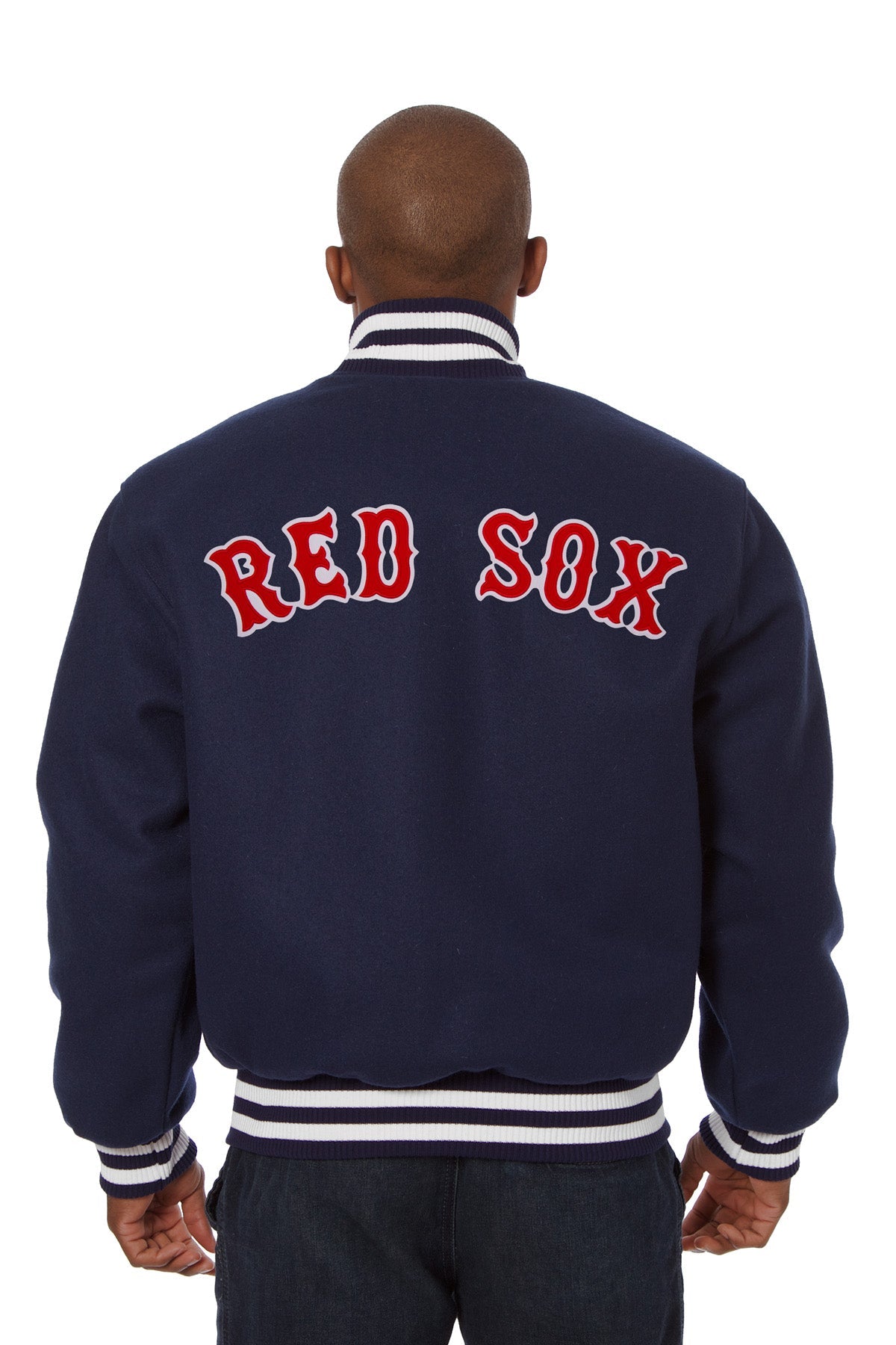 Boston Red Sox Embroidered Wool Jacket