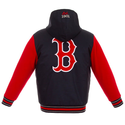 Boston Red Sox Kid's Reversible Poly-Twill Jacket