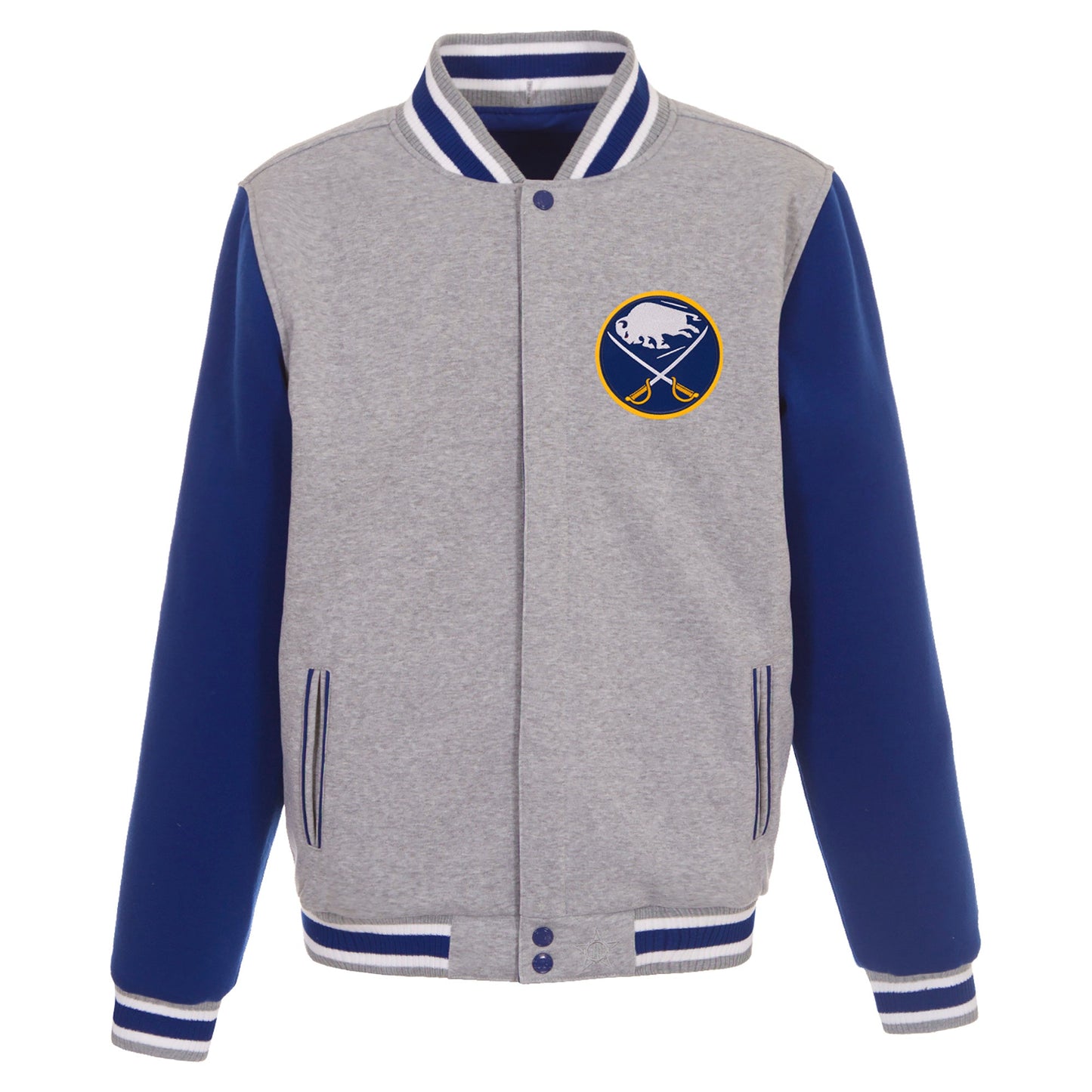 Buffalo Sabres Reversible Two-Tone Fleece Jacket