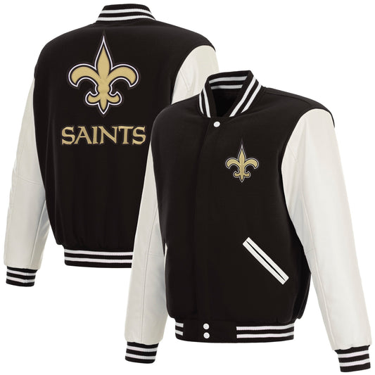 New Orleans Saints Reversible Varsity Jacket