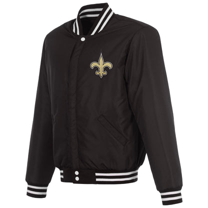 New Orleans Saints Reversible Varsity Jacket