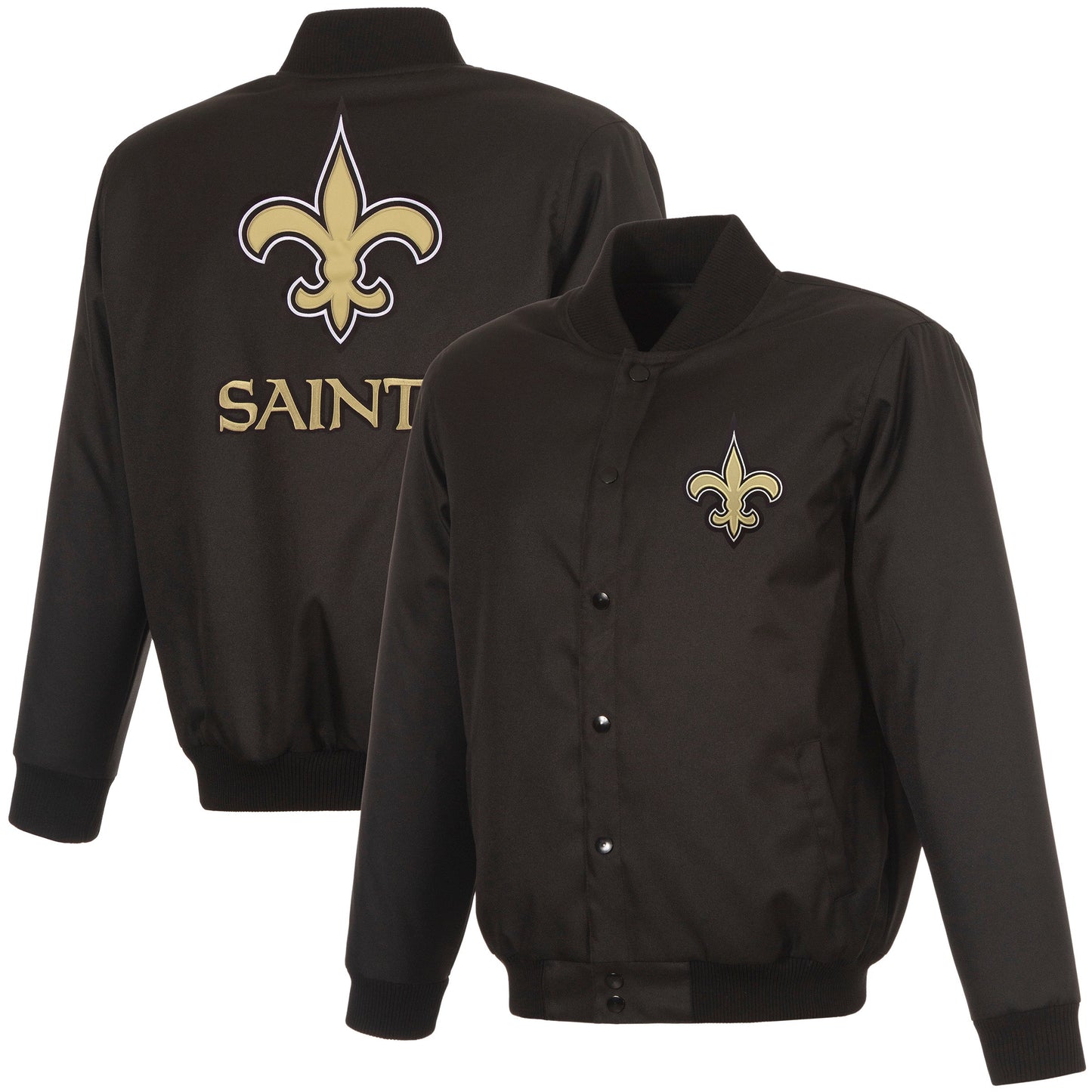 New Orleans Saints Poly-Twill Jacket