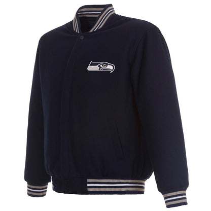 Seattle Seahawks All Wool Jacket