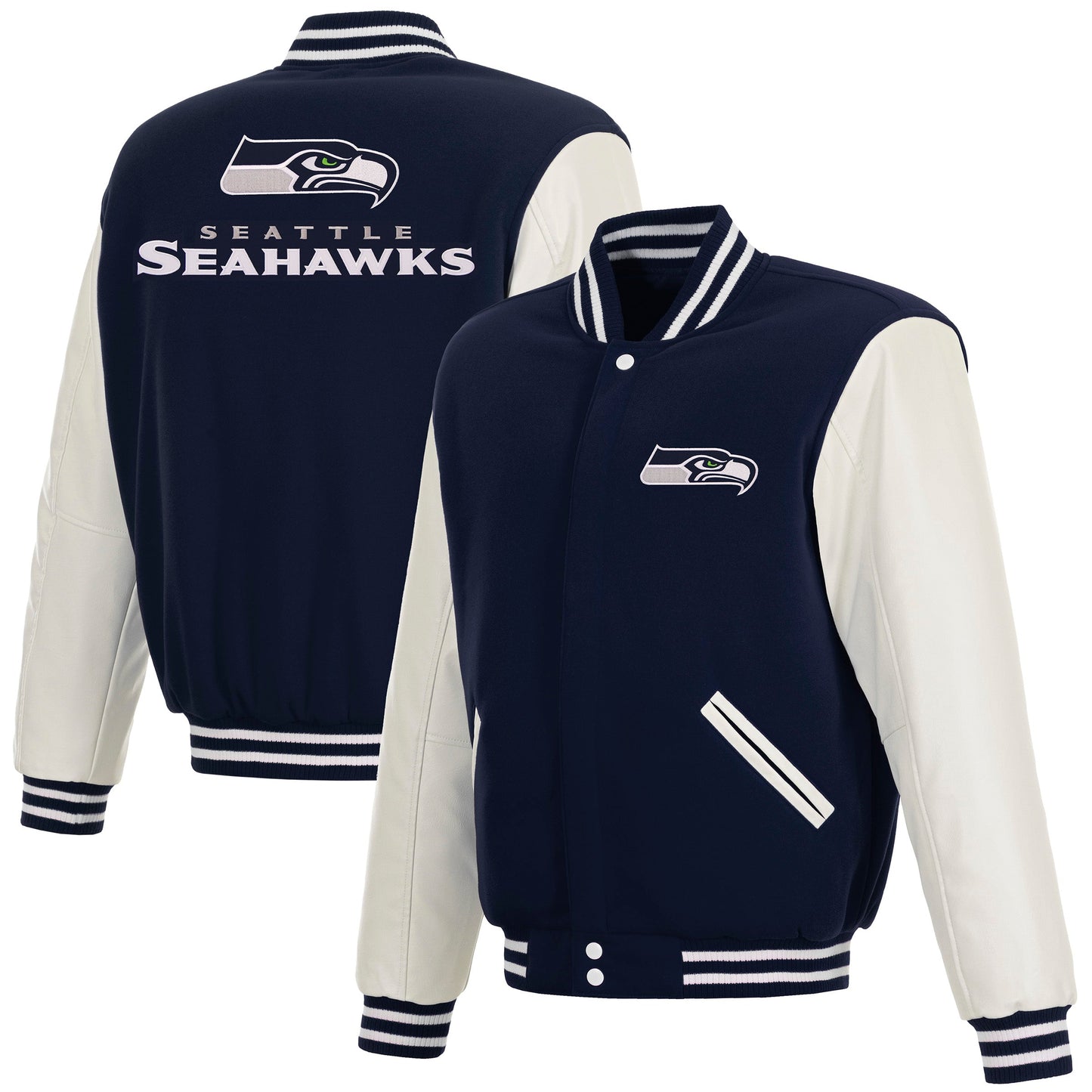 Seattle Seahawks Reversible Varsity Jacket