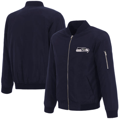 Seattle Seahawks Nylon Bomber Jacket