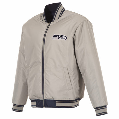 Seattle Seahawks Reversible Nylon Jacket