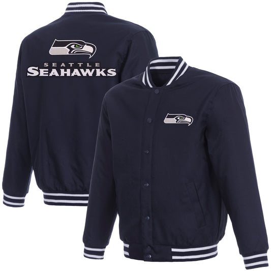 Seattle Seahawks Poly-Twill Jacket