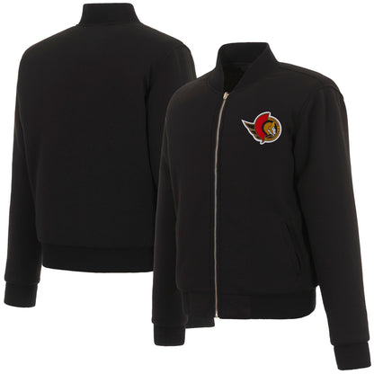 Ottawa Senators Ladies Reversible Fleece Jacket