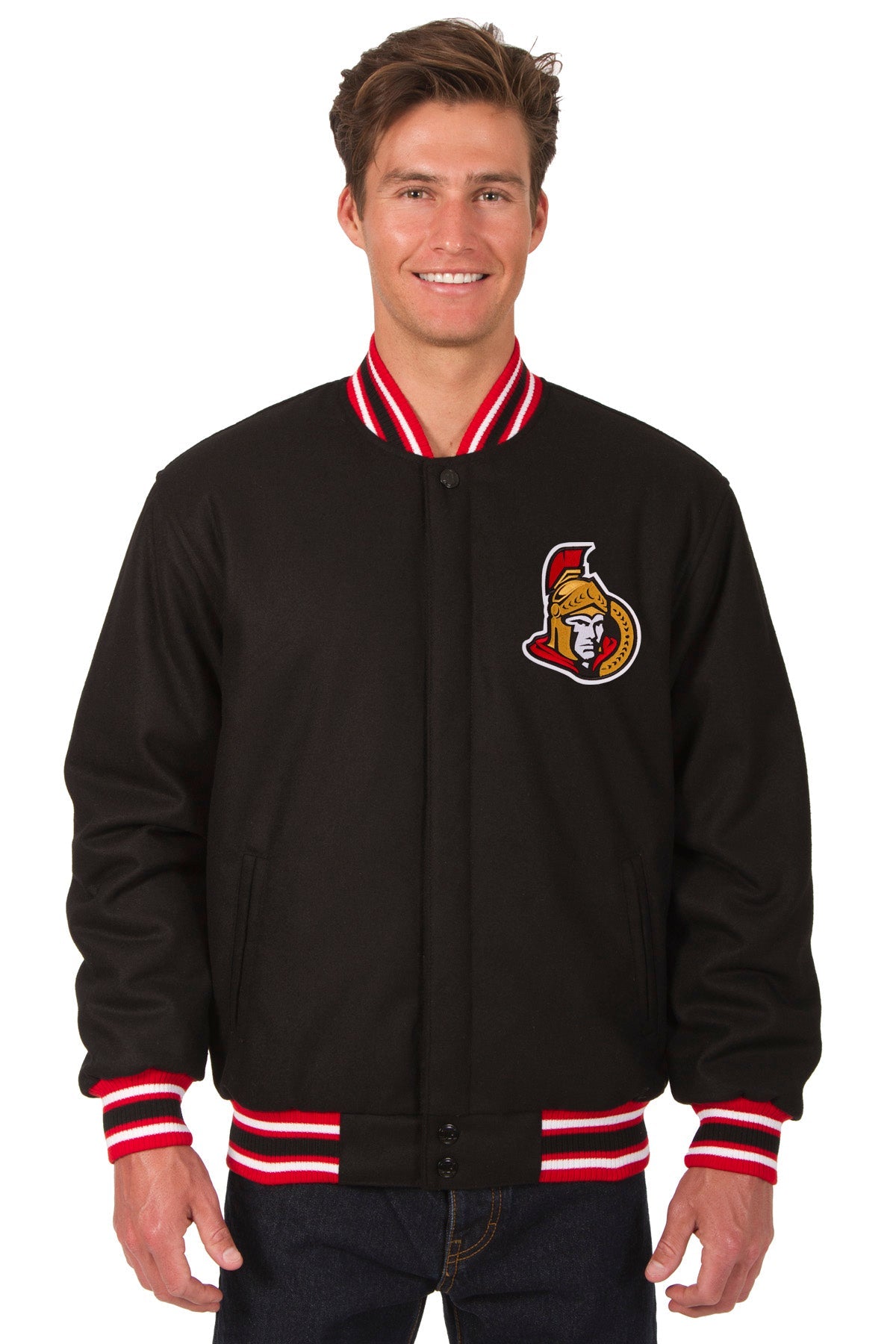 Ottawa Senators All-Wool Reversible Jacket