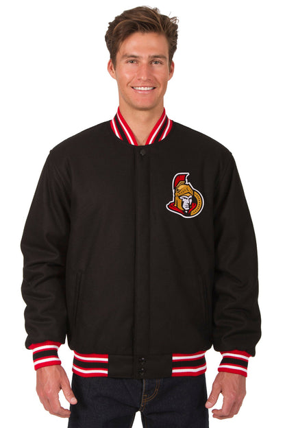 Ottawa Senators All-Wool Reversible Jacket