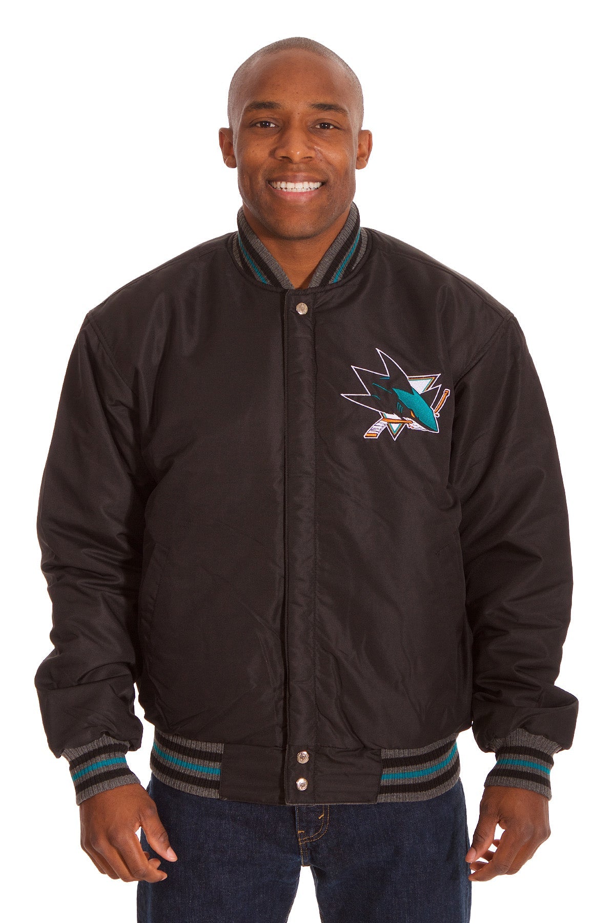 San Jose Sharks Reversible Wool Jacket