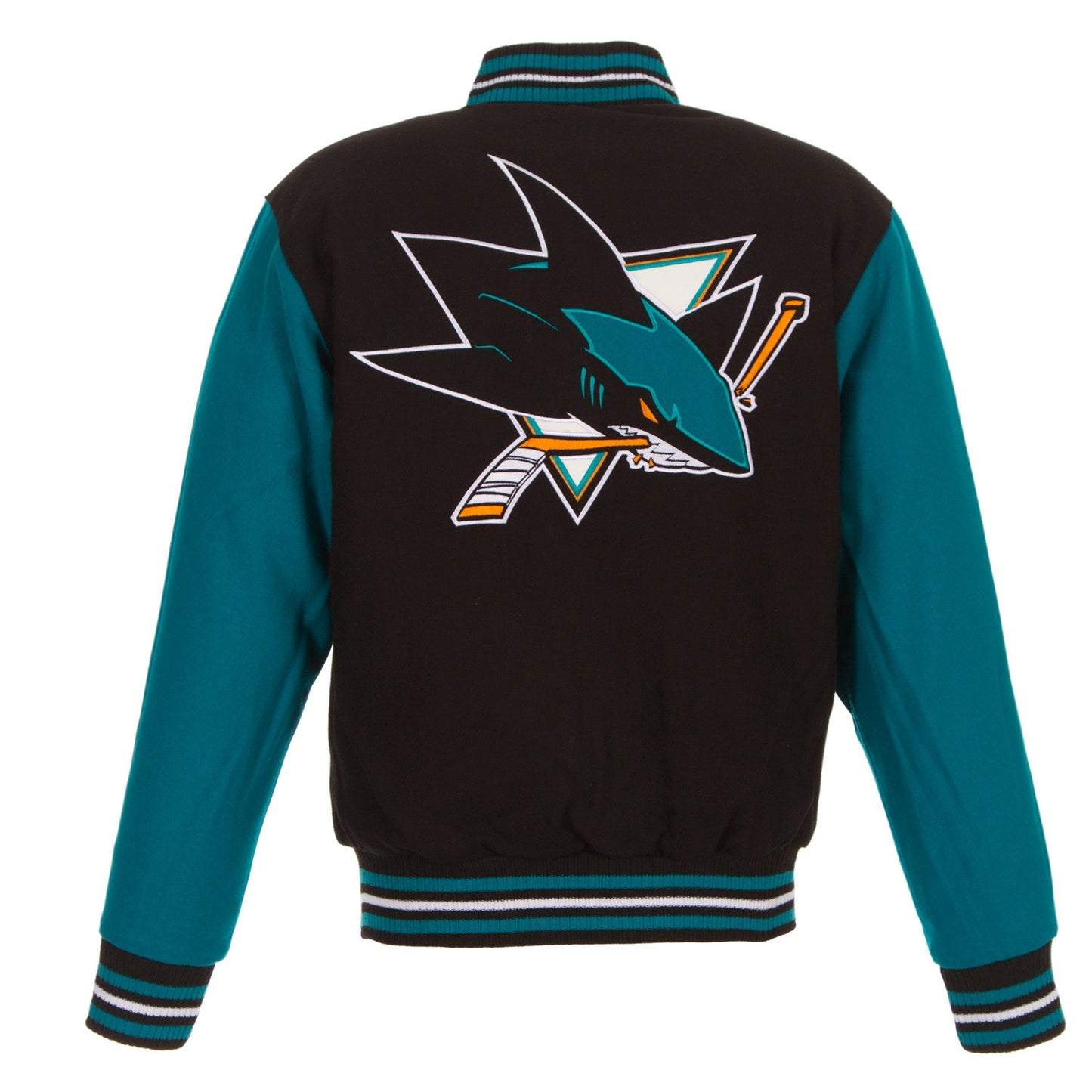San Jose Sharks Reversible Wool Jacket