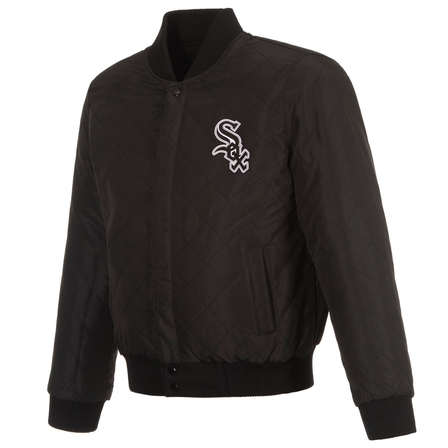 Chicago White Sox Reversible Wool and Leather Jacket