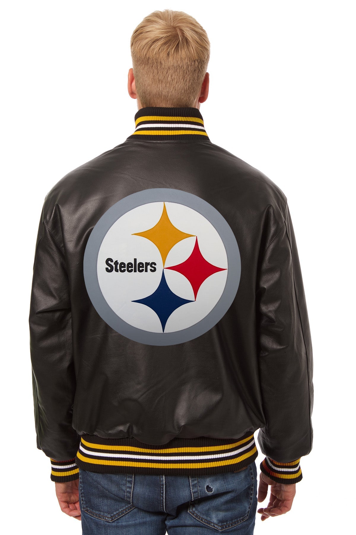 Pittsburgh Steelers Full Leather Jacket