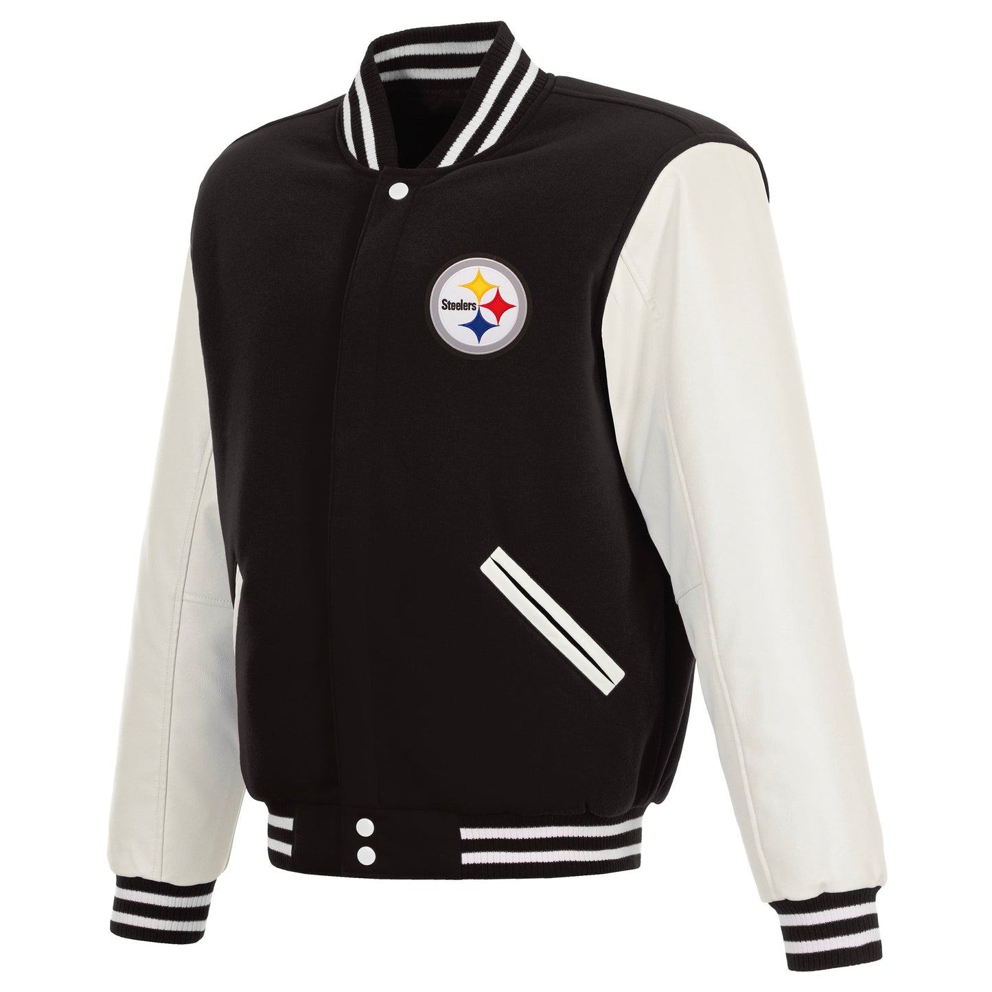 Pittsburgh Steelers Reversible Varsity Jacket