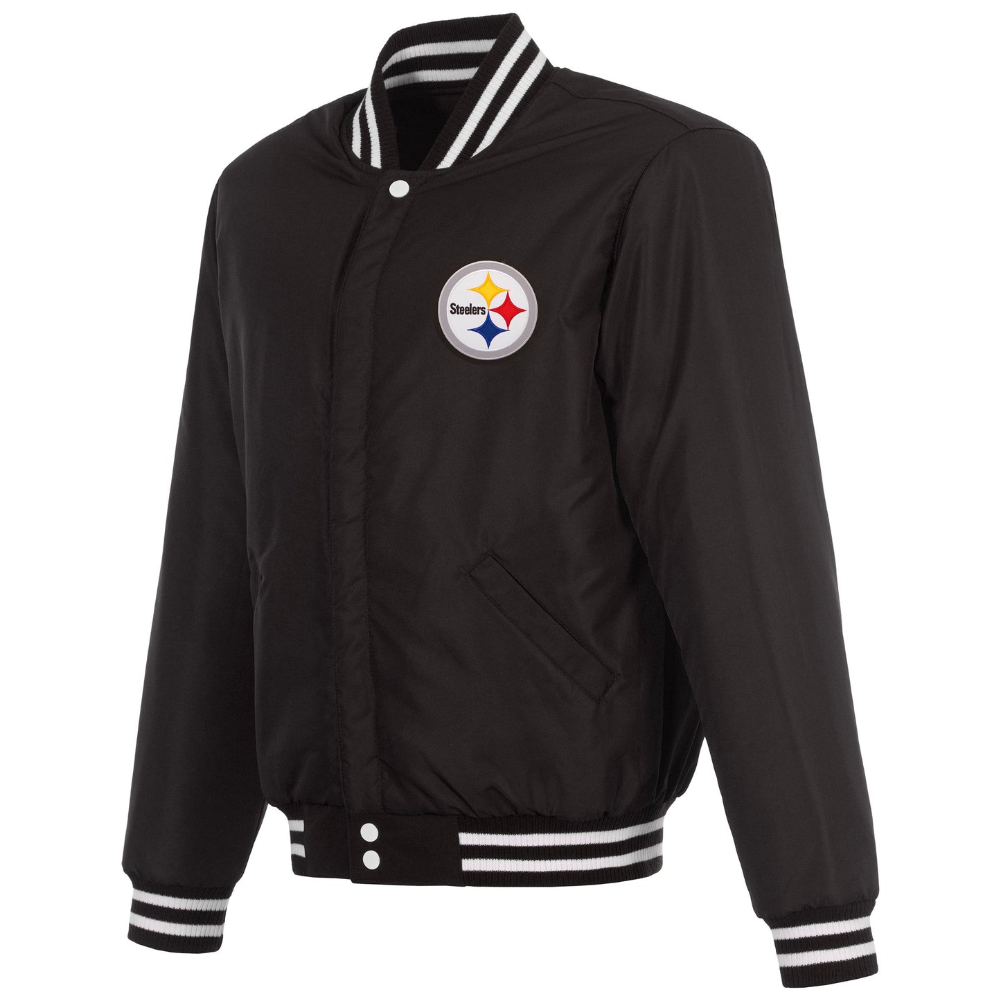 Pittsburgh Steelers Reversible Varsity Jacket