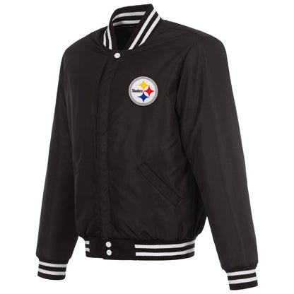 Pittsburgh Steelers Reversible Varsity Jacket