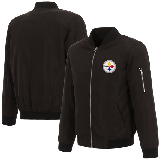 Pittsburgh Steelers Nylon Bomber Jacket