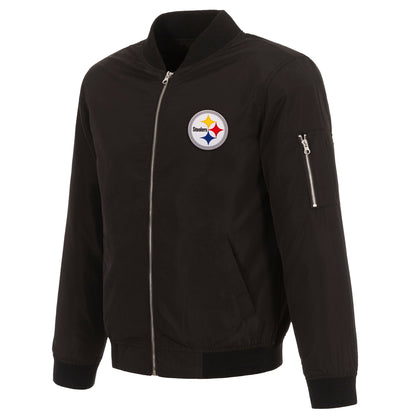 Pittsburgh Steelers Nylon Bomber Jacket
