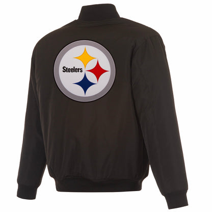 Pittsburgh Steelers Reversible Flight Jacket