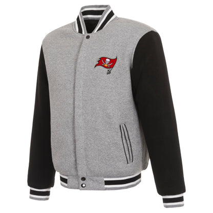 Tampa Bay Buccaneers Reversible Two-Tone Fleece Jacket