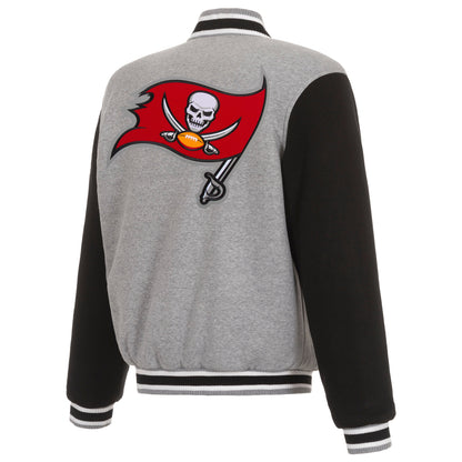 Tampa Bay Buccaneers Reversible Two-Tone Fleece Jacket