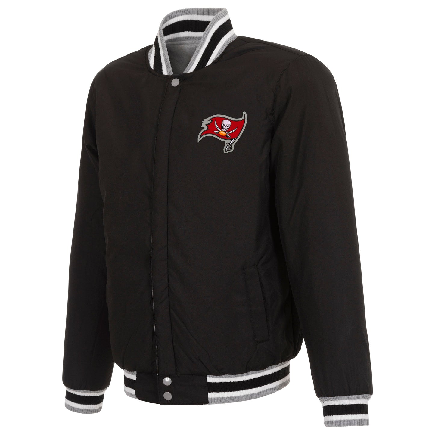 Tampa Bay Buccaneers Reversible Two-Tone Fleece Jacket