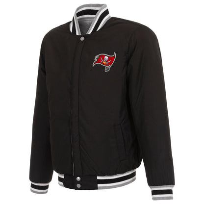 Tampa Bay Buccaneers Reversible Two-Tone Fleece Jacket