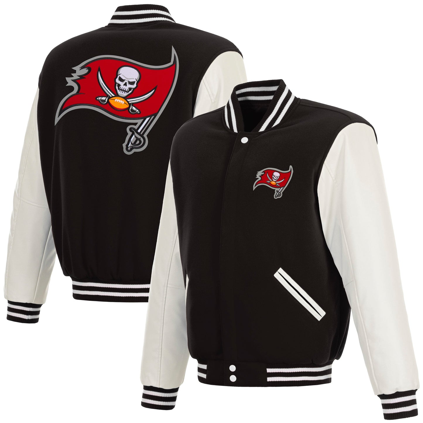 Tampa Bay Buccaneers Reversible Varsity Jacket