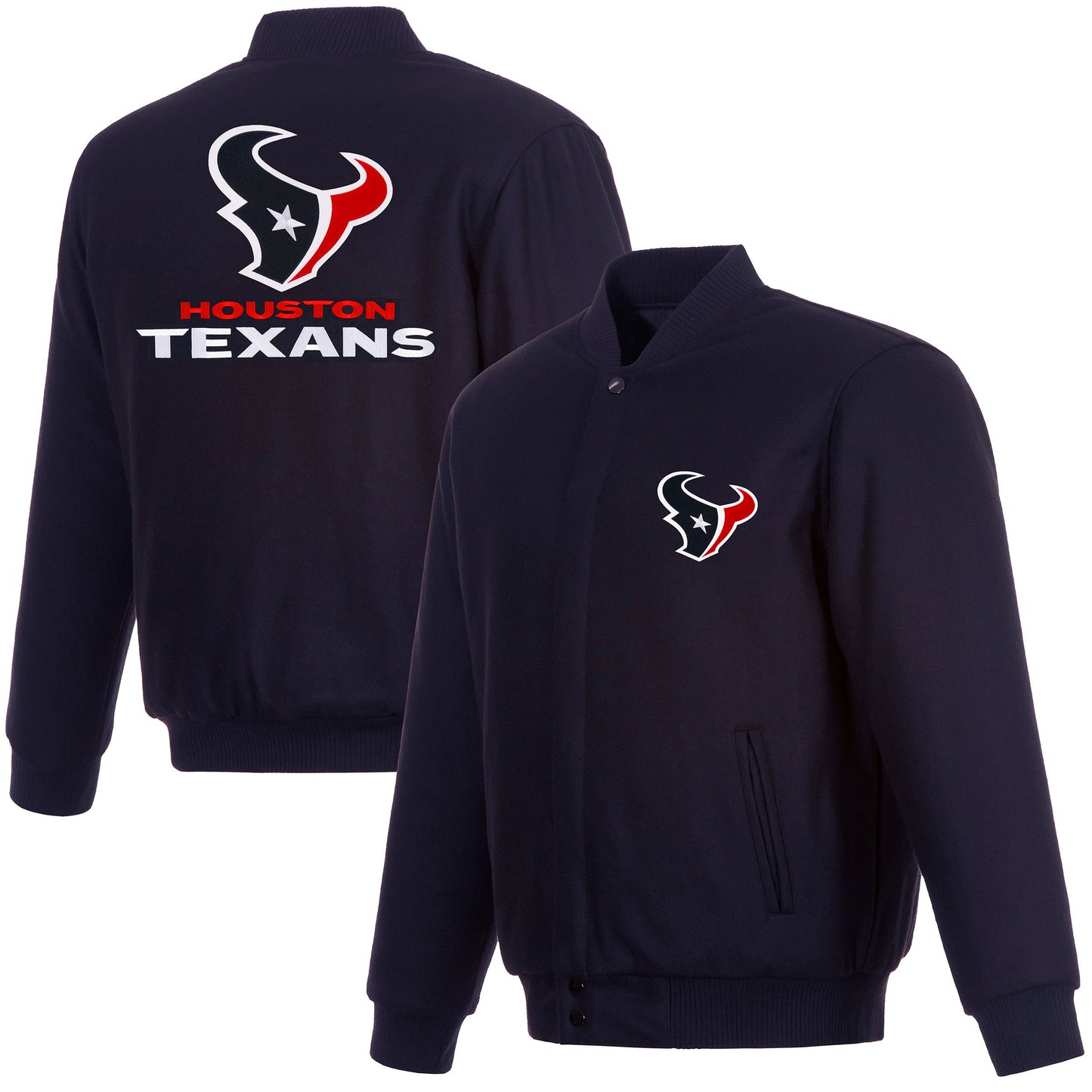 Houston Texans Reversible All Wool Jacket