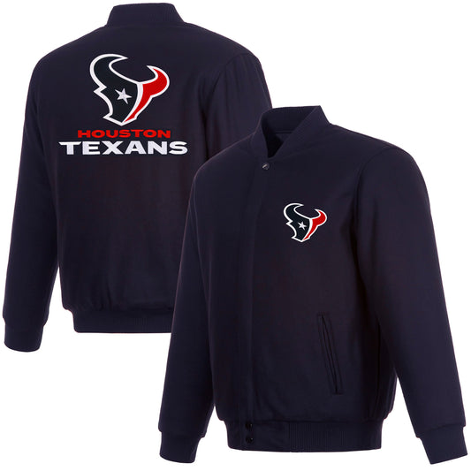 Houston Texans Reversible All Wool Jacket