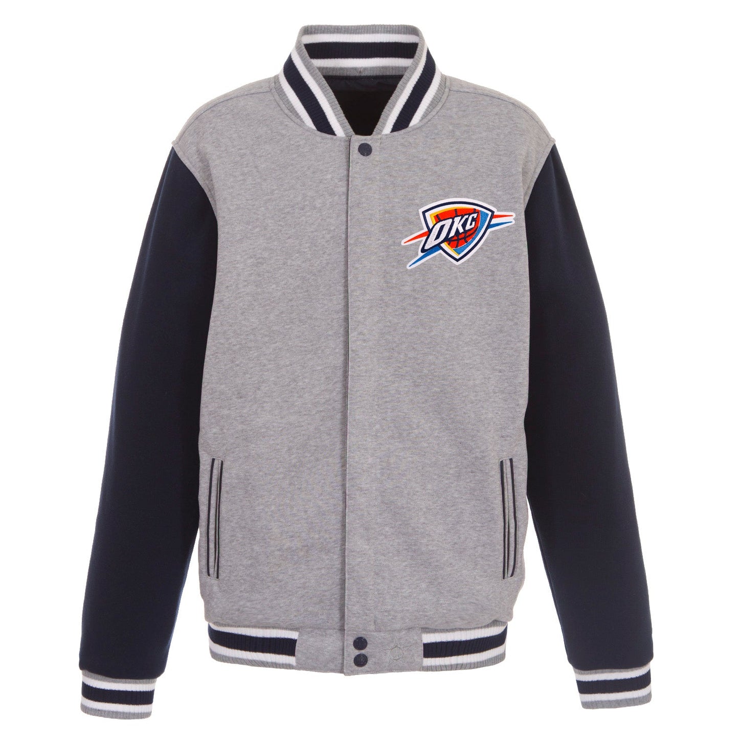 Oklahoma City Thunder Reversible Fleece Jacket