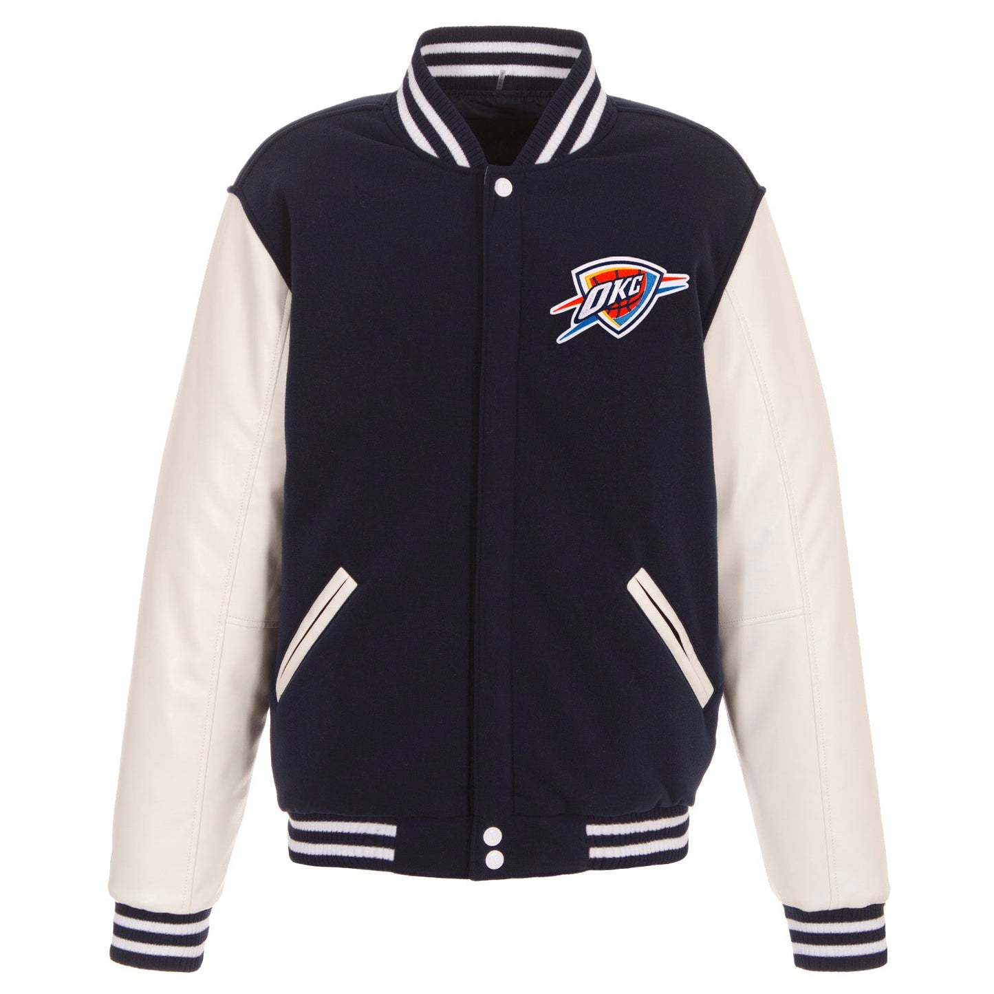 Oklahoma City Thunder Reversible Varsity Jacket