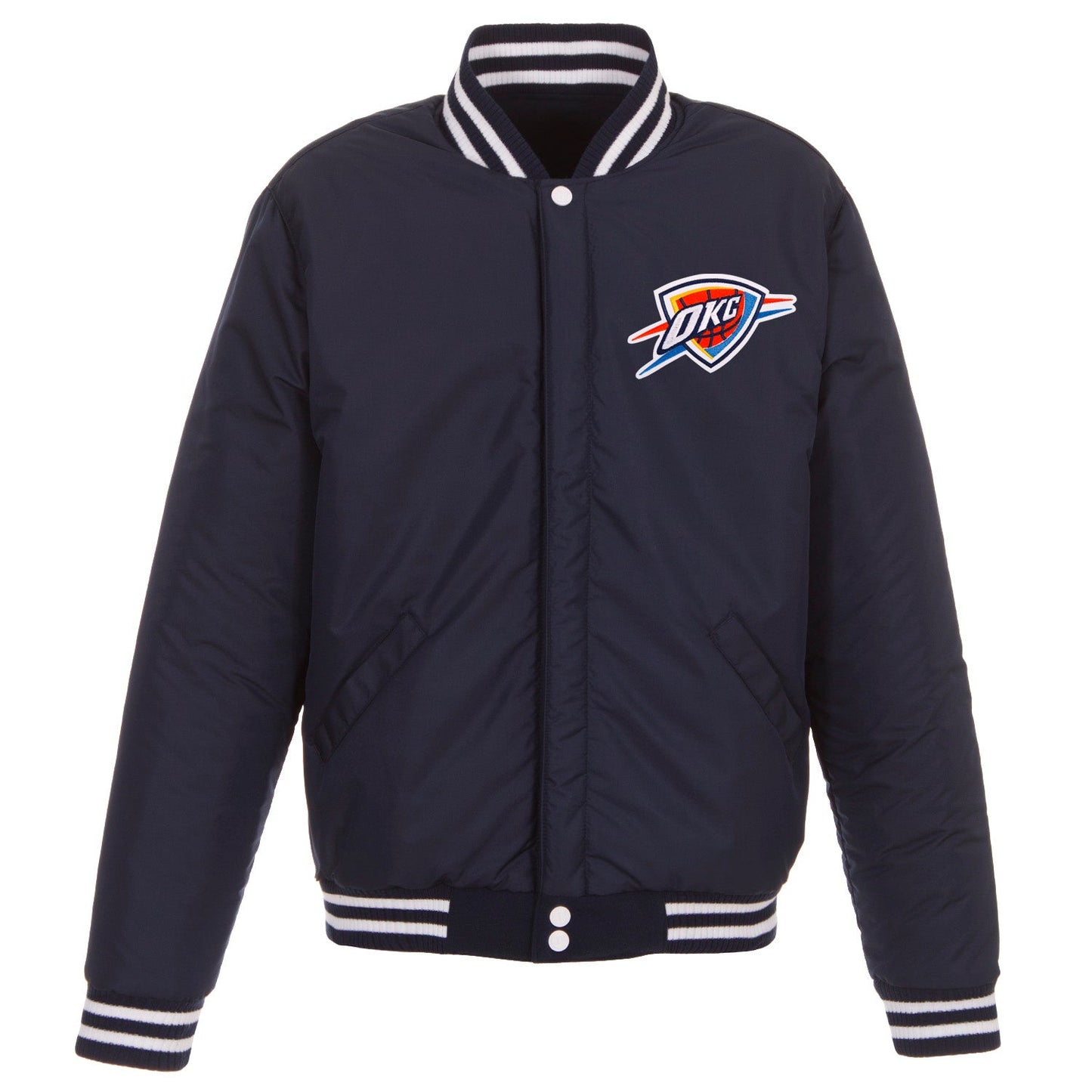 Oklahoma City Thunder Reversible Varsity Jacket