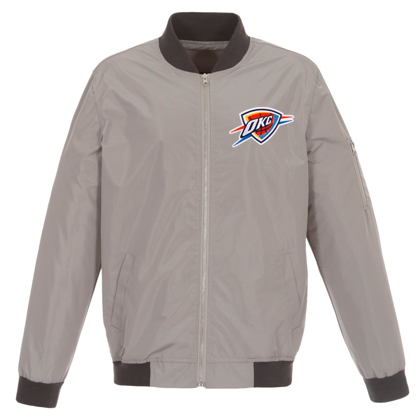 Oklahoma City Thunder Nylon Bomber Jacket