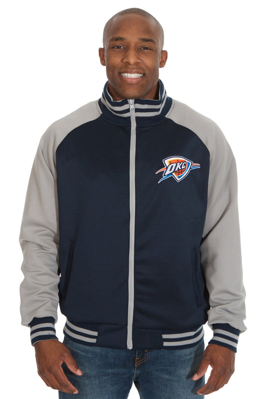 Oklahoma City Thunder Reversible Polyester Track Jacket